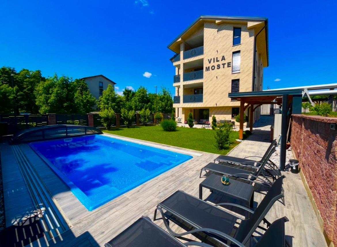 Villa Moste With Pool & Ev Station Ljubljana Kültér fotó