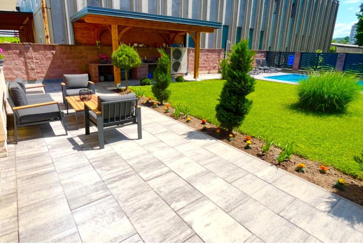 Villa Moste With Pool & Ev Station Ljubljana Kültér fotó